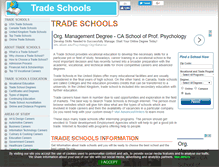 Tablet Screenshot of abouttradeschools.com